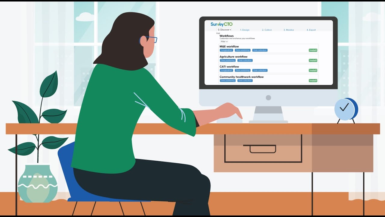 Discover the Hub, SurveyCTO’s data collection template gallery